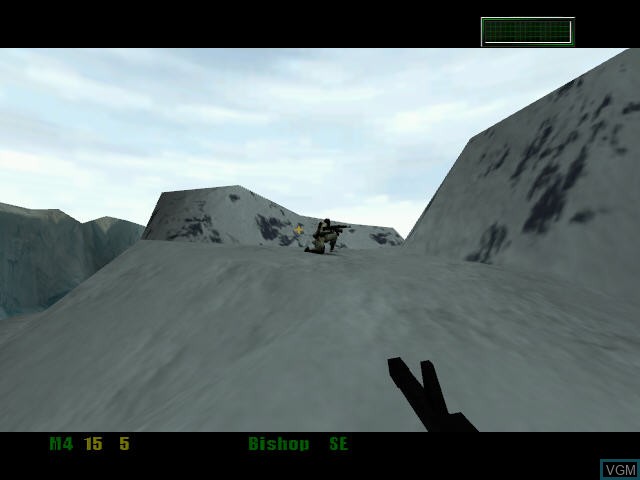 In-game screen of the game Spec Ops II - Omega Squad on Sega Dreamcast