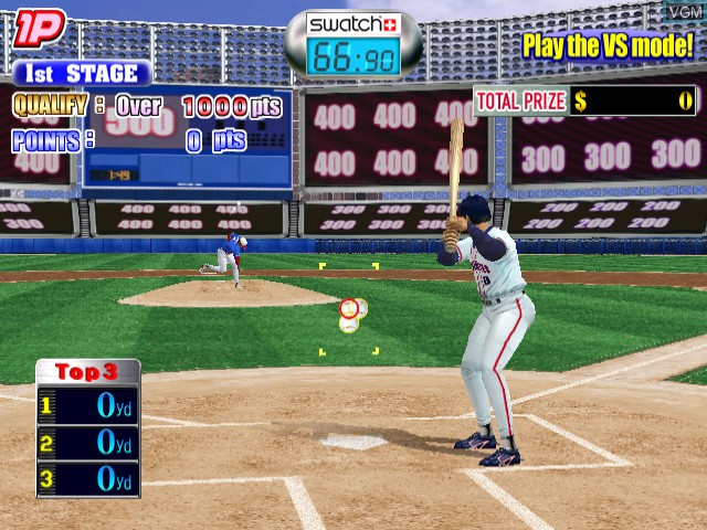 In-game screen of the game Sports Jam on Sega Dreamcast