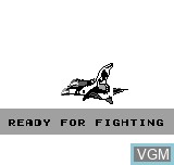 Menu screen of the game Tornado on Bit Corporation Gamate