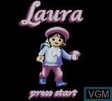 Title screen of the game Playmobil Interactive - Laura on Nintendo Game Boy Color