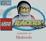 Title screen of the game LEGO Racers on Nintendo Game Boy Color