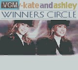Title screen of the game Mary-Kate and Ashley - Winners Circle on Nintendo Game Boy Color