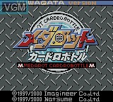 Title screen of the game Medarot - Card Robottle Kuwagata Version on Nintendo Game Boy Color