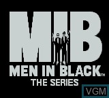 Title screen of the game Men in Black - The Series on Nintendo Game Boy Color