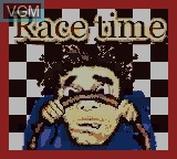 Title screen of the game Race Time on Nintendo Game Boy Color