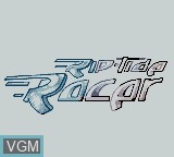 Title screen of the game Rip-Tide Racer on Nintendo Game Boy Color