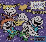 Title screen of the game Rugrats - Time Travellers on Nintendo Game Boy Color