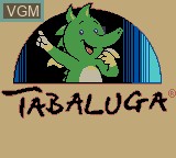 Title screen of the game Tabaluga on Nintendo Game Boy Color