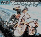 Title screen of the game Test Drive Cycles on Nintendo Game Boy Color