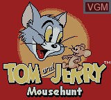 Title screen of the game Tom and Jerry - Mouse Hunt on Nintendo Game Boy Color