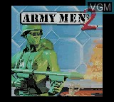 Title screen of the game Army Men 2 on Nintendo Game Boy Color