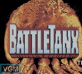 Title screen of the game BattleTanx on Nintendo Game Boy Color
