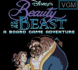 Title screen of the game Beauty and the Beast - A Board Game Adventure on Nintendo Game Boy Color