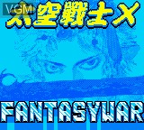 Title screen of the game Final Fantasy X - Fantasy War on Nintendo Game Boy Color