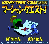 Title screen of the game Looney Tunes Collector - Martian Quest! on Nintendo Game Boy Color