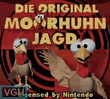 Title screen of the game Original Moorhuhn Jagd, Die on Nintendo Game Boy Color