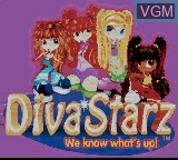 Title screen of the game Diva Starz - Mall Mania on Nintendo Game Boy Color