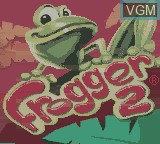 Title screen of the game Frogger 2 - Swampy's Revenge on Nintendo Game Boy Color