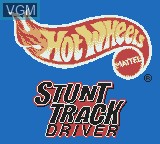 Title screen of the game Hot Wheels - Stunt Track Driver on Nintendo Game Boy Color