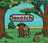 Title screen of the game Janosch - Das grosse Panama-Spiel on Nintendo Game Boy Color