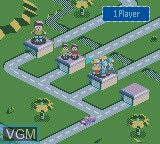 Menu screen of the game Micro Machines V3 on Nintendo Game Boy Color