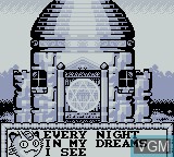 Menu screen of the game Pocket Monsters GO!GO!GO! on Nintendo Game Boy Color