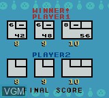 Menu screen of the game 10 Pin Bowling on Nintendo Game Boy Color