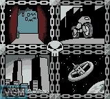 Menu screen of the game Spawn on Nintendo Game Boy Color