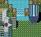 Menu screen of the game Thunder Blast Man on Nintendo Game Boy Color