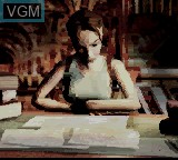 Menu screen of the game Tomb Raider on Nintendo Game Boy Color