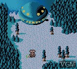 Menu screen of the game E.T. The Extra-Terrestrial - Escape from Planet Earth on Nintendo Game Boy Color