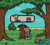 Menu screen of the game Janosch - Das grosse Panama-Spiel on Nintendo Game Boy Color