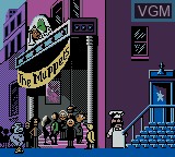 Menu screen of the game Muppets, The on Nintendo Game Boy Color