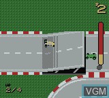 In-game screen of the game LEGO Stunt Rally on Nintendo Game Boy Color