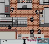 In-game screen of the game McDonalds Monogatari - Honobono Tenchou Ikusei Game on Nintendo Game Boy Color