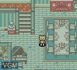 In-game screen of the game Super Me-Mail GB - Me-Mail Bear no Happy Mail Town on Nintendo Game Boy Color