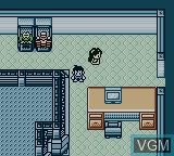 In-game screen of the game Medarot 2 - Kabuto Version on Nintendo Game Boy Color