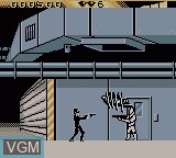 In-game screen of the game Men in Black - The Series on Nintendo Game Boy Color