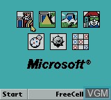 In-game screen of the game Microsoft - The Best of Entertainment Pack on Nintendo Game Boy Color