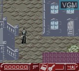 In-game screen of the game Mission Impossible on Nintendo Game Boy Color