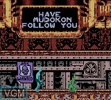 In-game screen of the game Oddworld Adventures 2 on Nintendo Game Boy Color