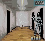 In-game screen of the game Perfect Dark on Nintendo Game Boy Color
