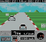 In-game screen of the game Pocket GT on Nintendo Game Boy Color