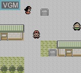 In-game screen of the game Pokemon Gold Version on Nintendo Game Boy Color