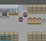 In-game screen of the game Pokemon Silver Version on Nintendo Game Boy Color