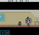 In-game screen of the game Powerpuff Girls, The - Bad Mojo Jojo on Nintendo Game Boy Color