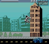 In-game screen of the game Rampage 2 - Universal Tour on Nintendo Game Boy Color