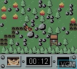 In-game screen of the game Rescue Heroes - Fire Frenzy on Nintendo Game Boy Color