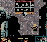 In-game screen of the game Robin Hood on Nintendo Game Boy Color