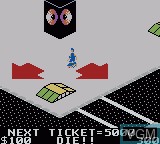 In-game screen of the game 720 Degrees on Nintendo Game Boy Color